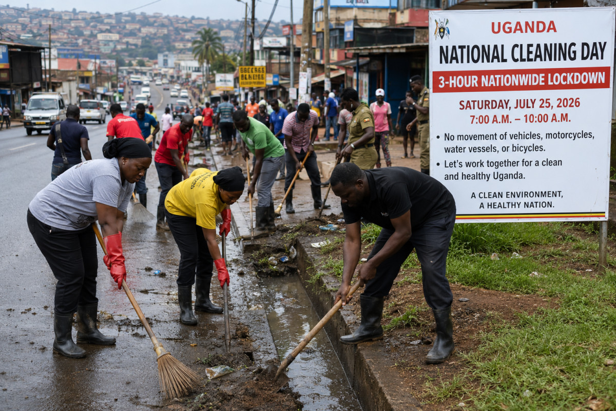 The 3 Hours of National Lockdown: National Cleaning Day
